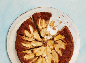 La recette du gâteau aux pommes et pâte d amande de Tamal Ray 