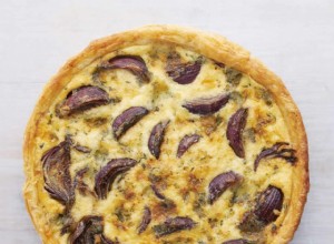 La recette de Thomasina Miers pour la tarte aux oignons braisés au balsamique et au fromage bleu 