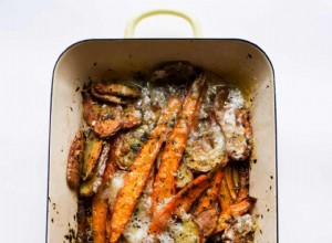 Gratin de carottes et de pommes de terre de Nigel Slater avec Fontina 