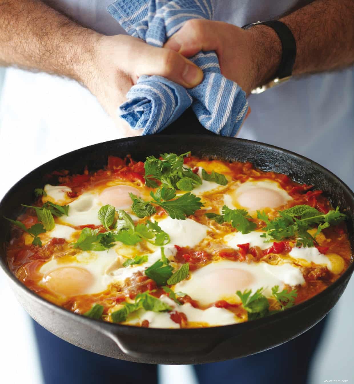 La recette du shakshouka à l agneau de Peter Gordon 