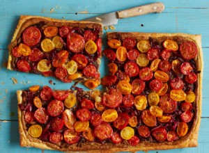 La recette de Meera Sodha pour la tarte végétalienne aux tomates, pistaches et safran 