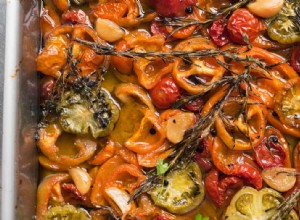 Les recettes de tomates confites de Nigel Slater 