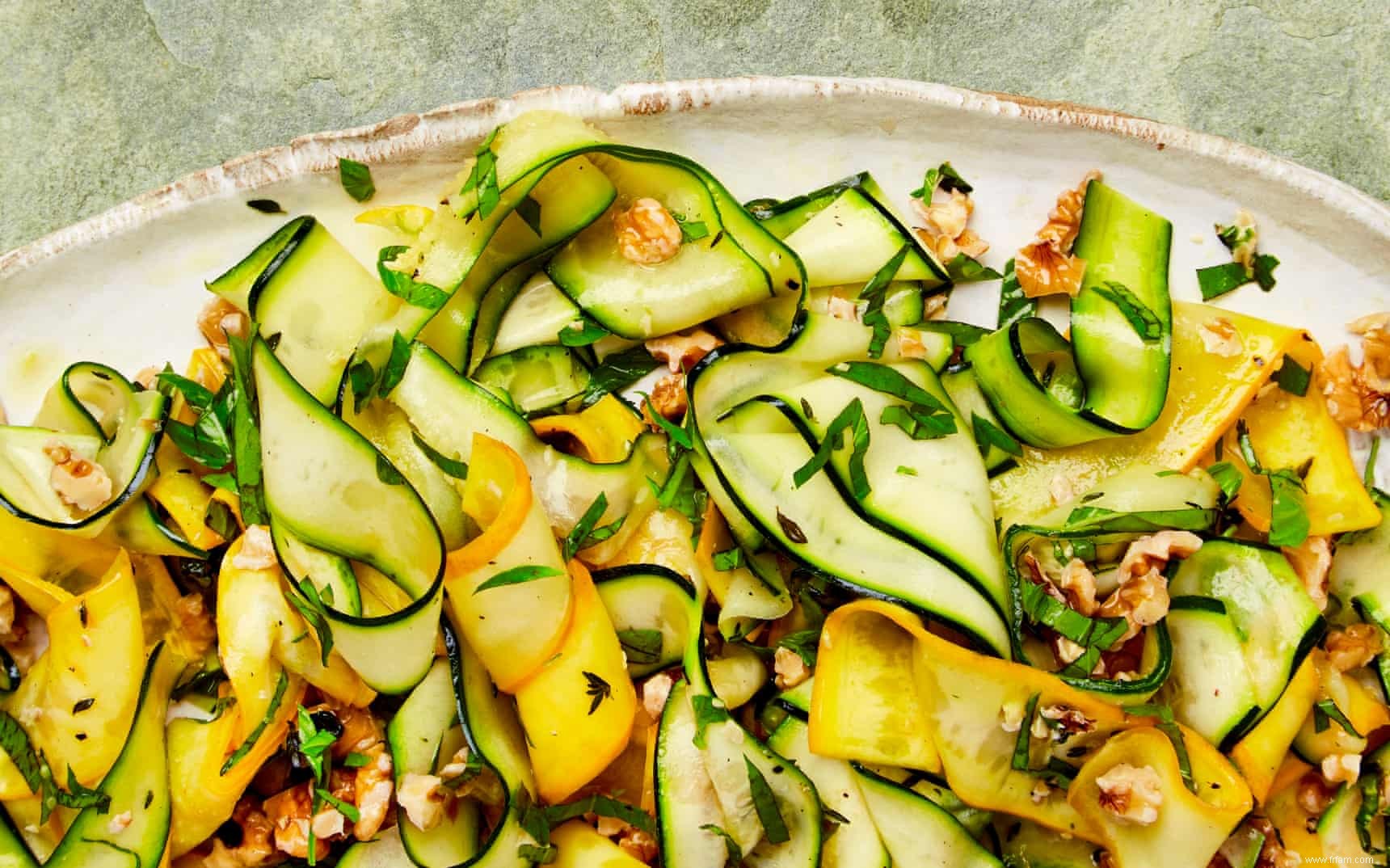 Les recettes de courgettes de Yotam Ottolenghi 