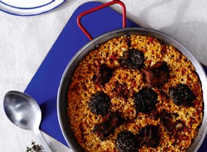 La recette de riz aux côtes levées et boudin noir de Monika Linton 