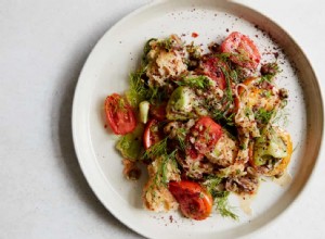 La recette de Nicholas Balfe pour la salade de tomates, d anchois et de pain 