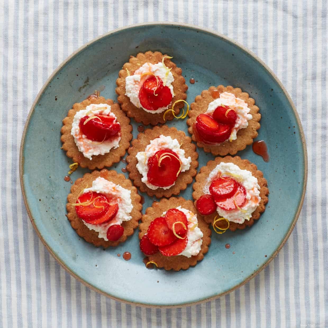 Six des meilleures recettes de fraises 