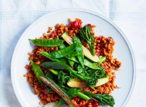 La recette végétalienne de Meera Sodha pour le farro de tomates aux légumes d été 