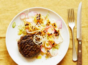 Burger d agneau jerk de Thomasina Miers avec salade de maïs doux grillé et citron vert 