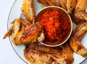 Ailes de poulet de Nigel Slater aux poivrons rouges 