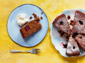 La recette du gâteau aux pommes et mûres de Tamal Ray 