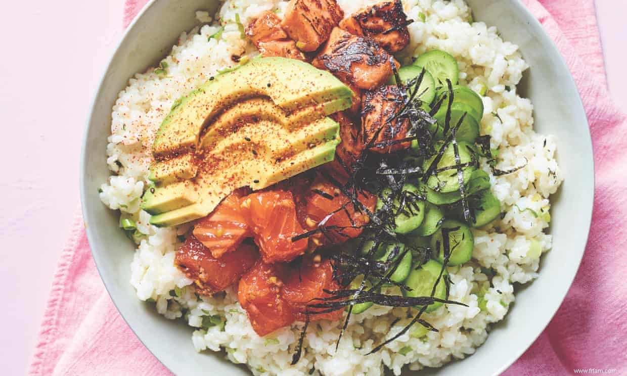 Recette de poke teriyaki brûlé et cru de Matt Preston 