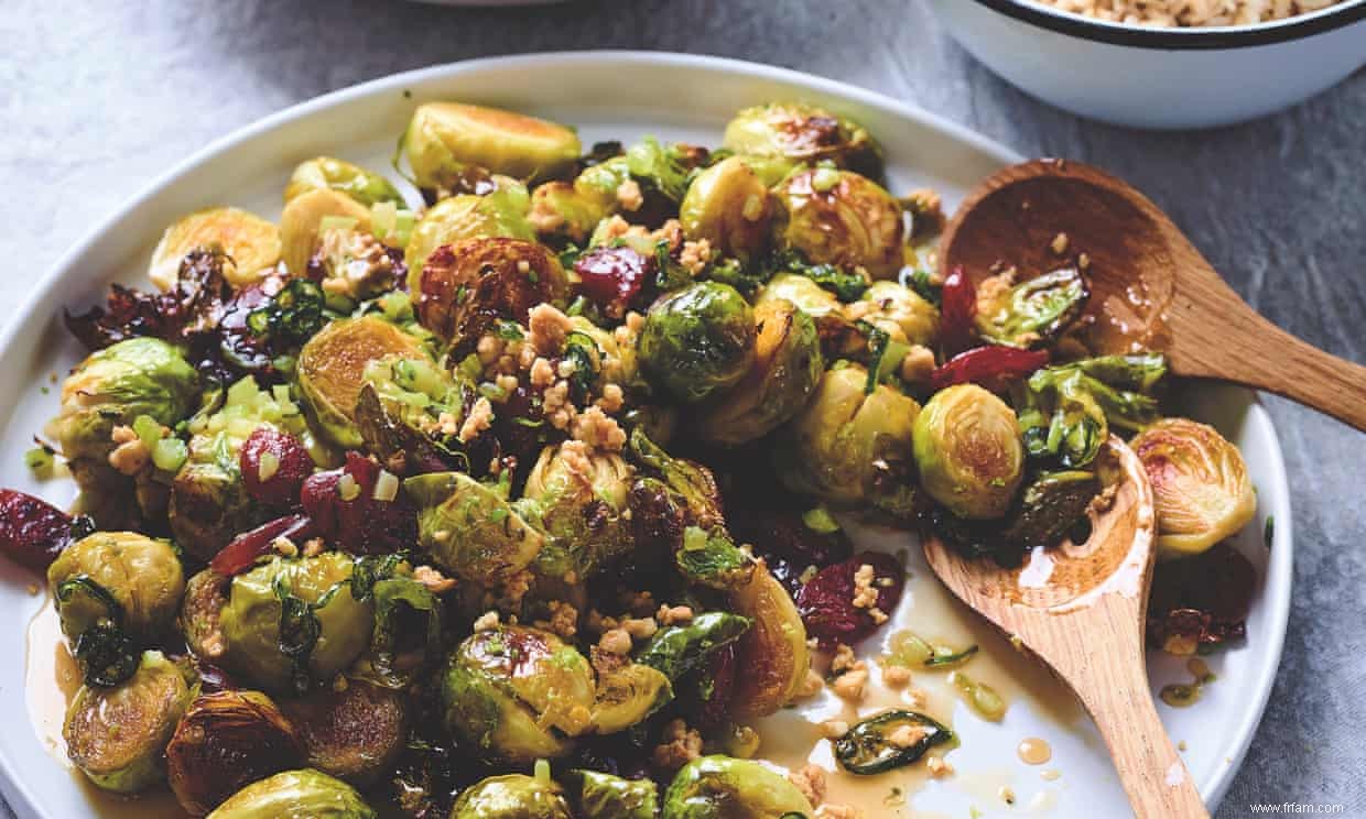 Recette de choux de Bruxelles de Matt Preston avec lap cheong et caramel à la sauce de poisson 