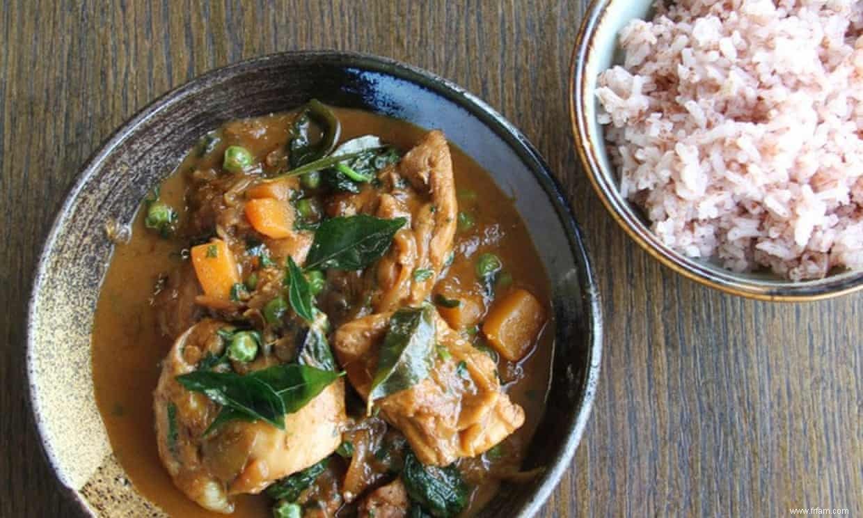 La recette de Yohini Nandakumar pour le curry de poulet d inspiration sri-lankaise 