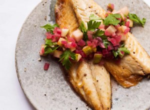 Recette du maquereau à la poire et à l oignon rouge de Nigel Slater 