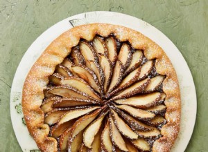 La recette vegan de Meera Sodha pour la galette poire, chocolat et amandes 