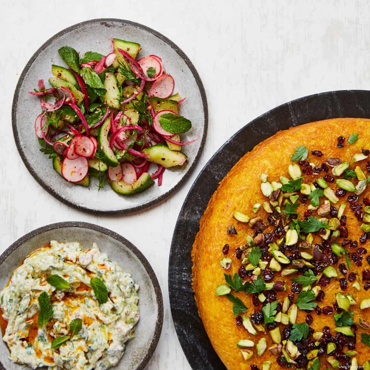 La recette de Yotam Ottolenghi pour la célébration du Nouvel An tah chin 