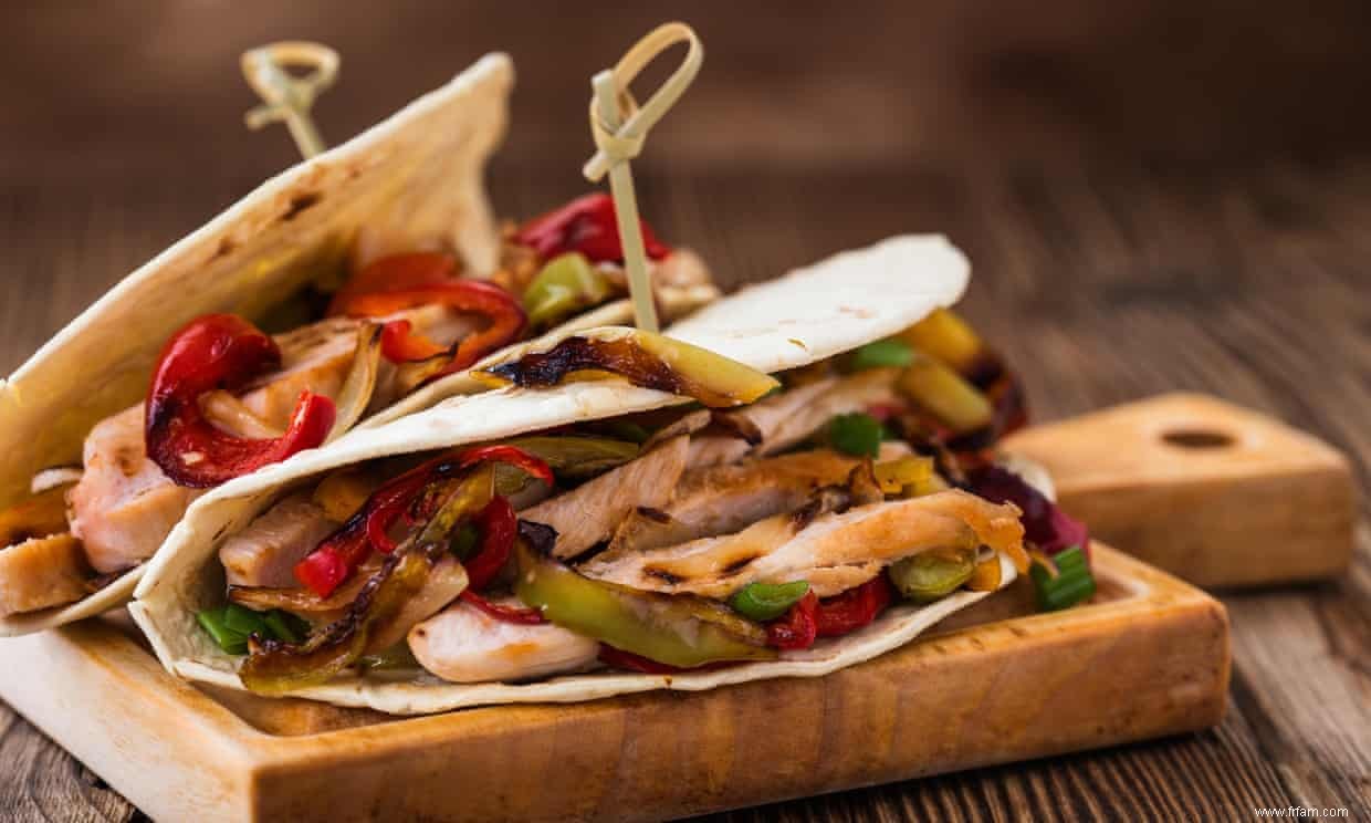 Fajitas à la dinde et fondue au plateau de fromages :plats réconfortants pour le lendemain de Noël 