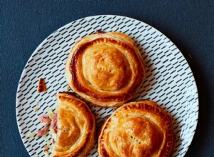 Recette de Thomasina Miers pour les tartes au fromage et au jambon du lancashire 