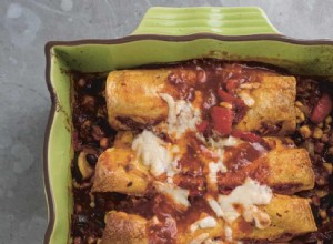 Veganuary :recette d enchiladas de légumes à la sauce tomate rôtie 