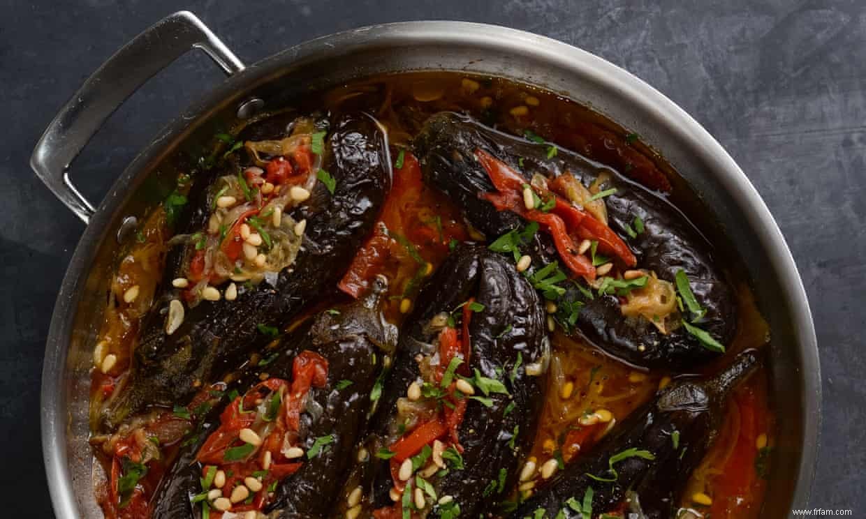 Veganuary :recette d aubergines farcies imam bayildi 