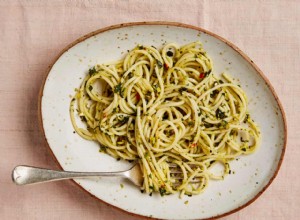 Recette de spaghettis à la pistache, au piment et au citron 