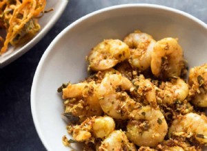 Le pescatarian souple :recette de gambas épicées à la noix de coco 