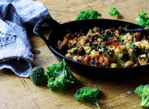 La recette du macaroni au fromage chou frisé et brocoli d Ali Recanati 