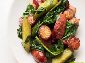 Recette de chorizo, pommes de terre nouvelles et concombre de Nigel Slater 