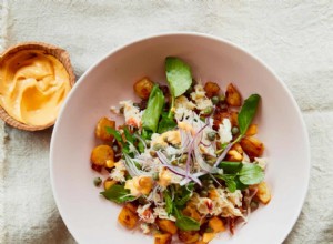 La recette des frites maison à la salade de crabe de Thomasina Miers 