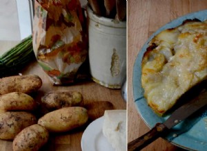 La recette de pommes de terre et champignons de Rachel Roddy 