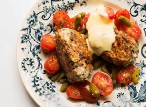 Burgers au poulet et aux herbes de Nigel Slater 