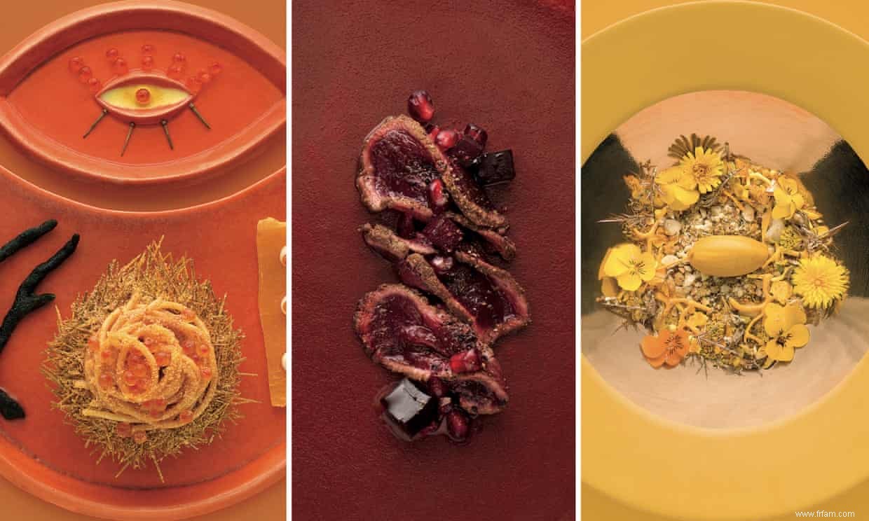 Recettes espèces envahissantes de Mona :spaghetti d oursin, tataki de cerf et glace à la fleur d ajonc 