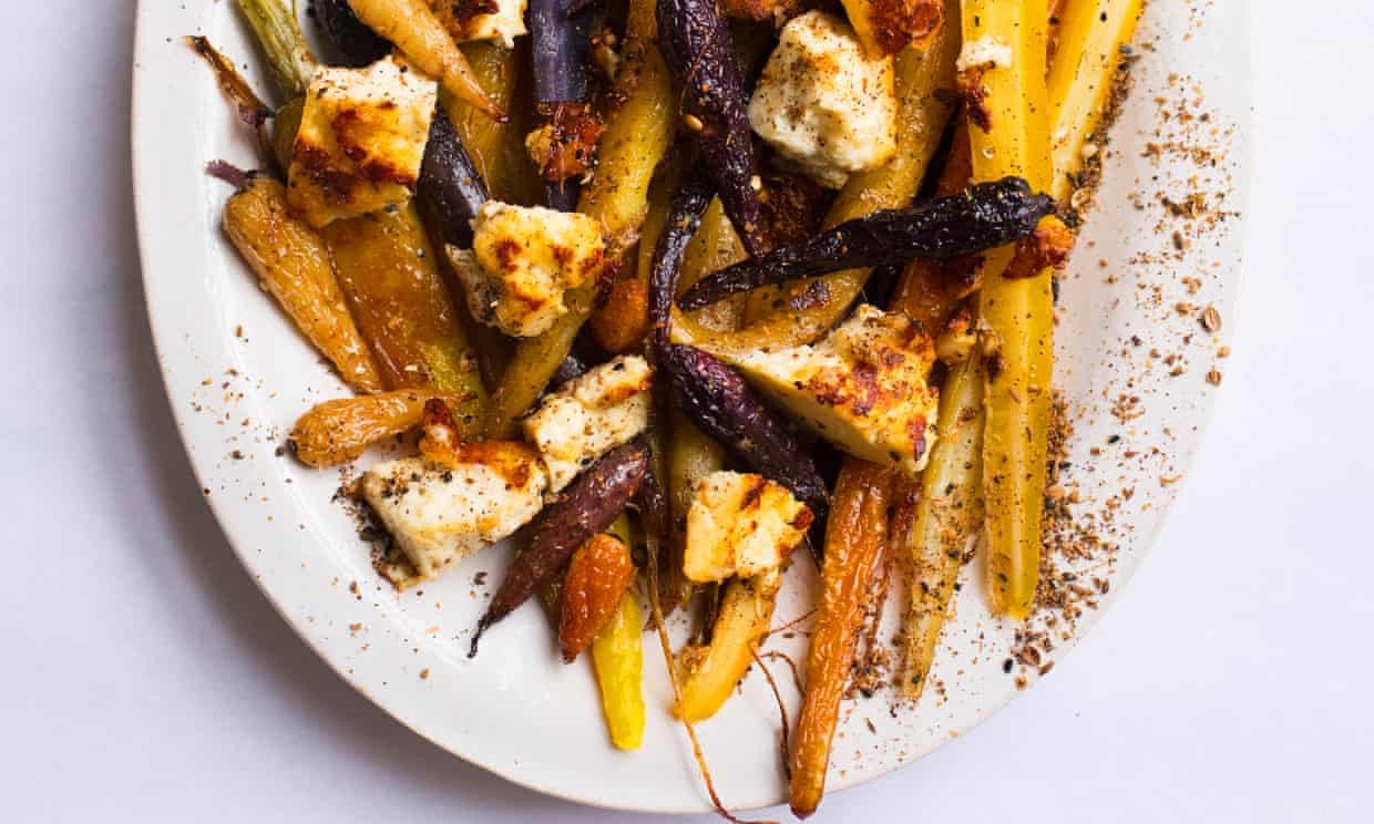 Carottes, épices et paneer de Nigel Slater 