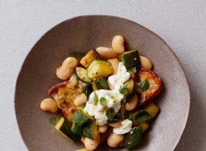 La recette du ragoût de courgettes, menthe et haricots beurre de Thomasina Miers 