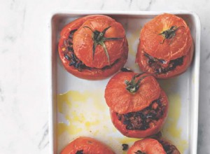 Cuisine sans gaspillage :tomates farcies avec des restes de riz 