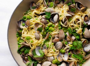 Recette de palourdes, fèves et fettuccine de Nigel Slater 