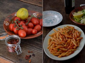 La recette des penne all arrabbiata de Rachel Roddy 