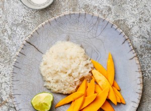 La recette végétalienne de riz gluant à la mangue de Meera Sodha 