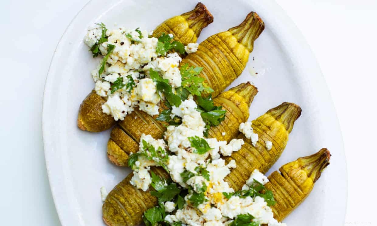 Les courgettes de Nigel Slater à la feta et au citron 