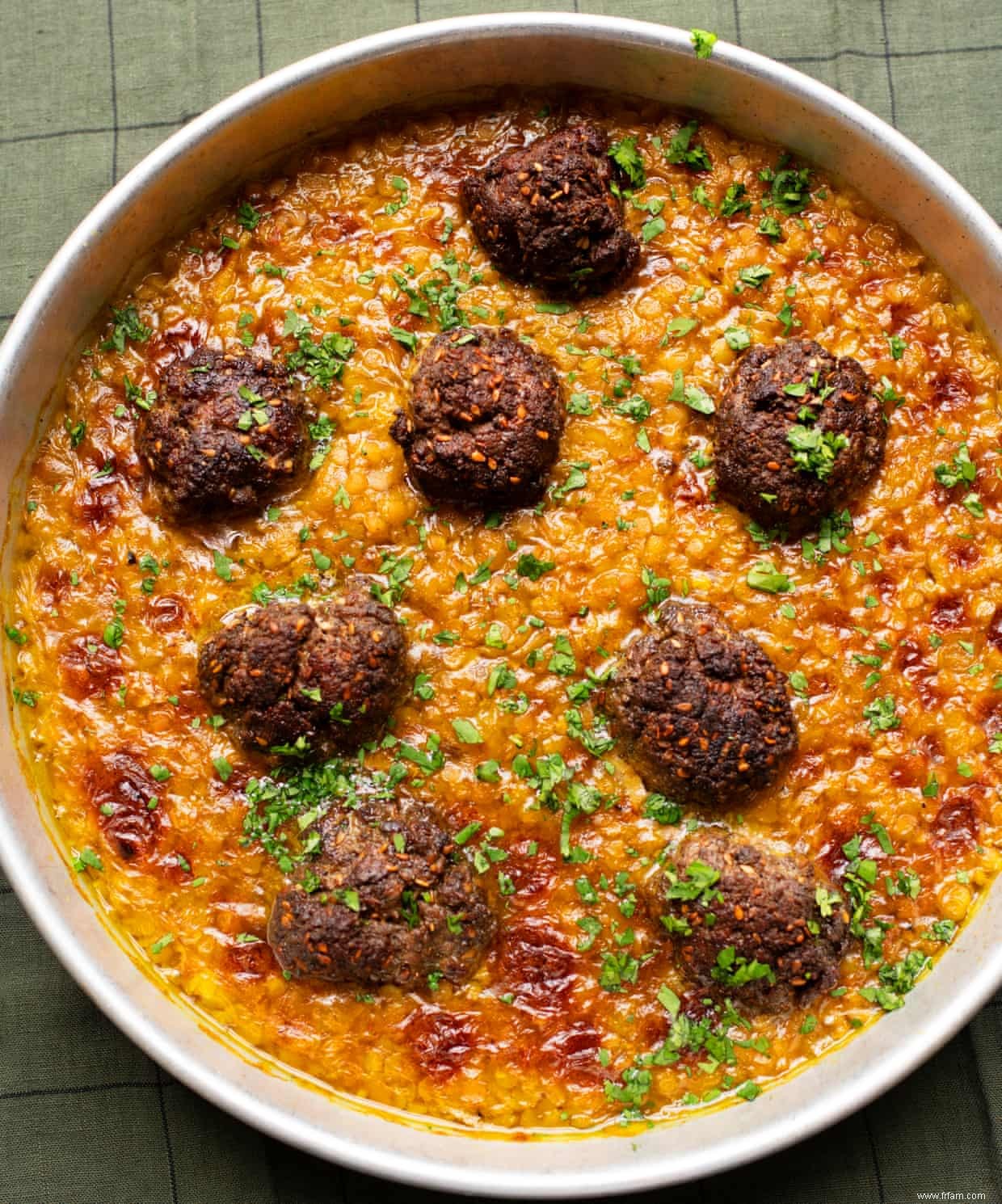 Recettes de kofte d agneau et de beignets de haricots edamame de Nigel Slater 