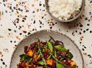 Recette végétalienne de Meera Sodha pour le sauté d aubergines, de haricots verts et de basilic sacré thaïlandais 