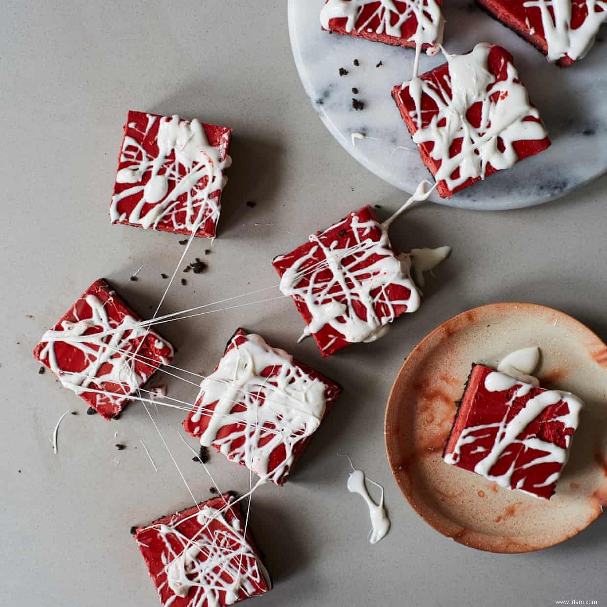 La recette du cheesecake Spider-Man de Liam Charles 