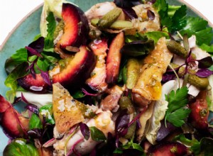 Les fruits à noyau rôtis de Nigel Slater pour les recettes de salades estivales 