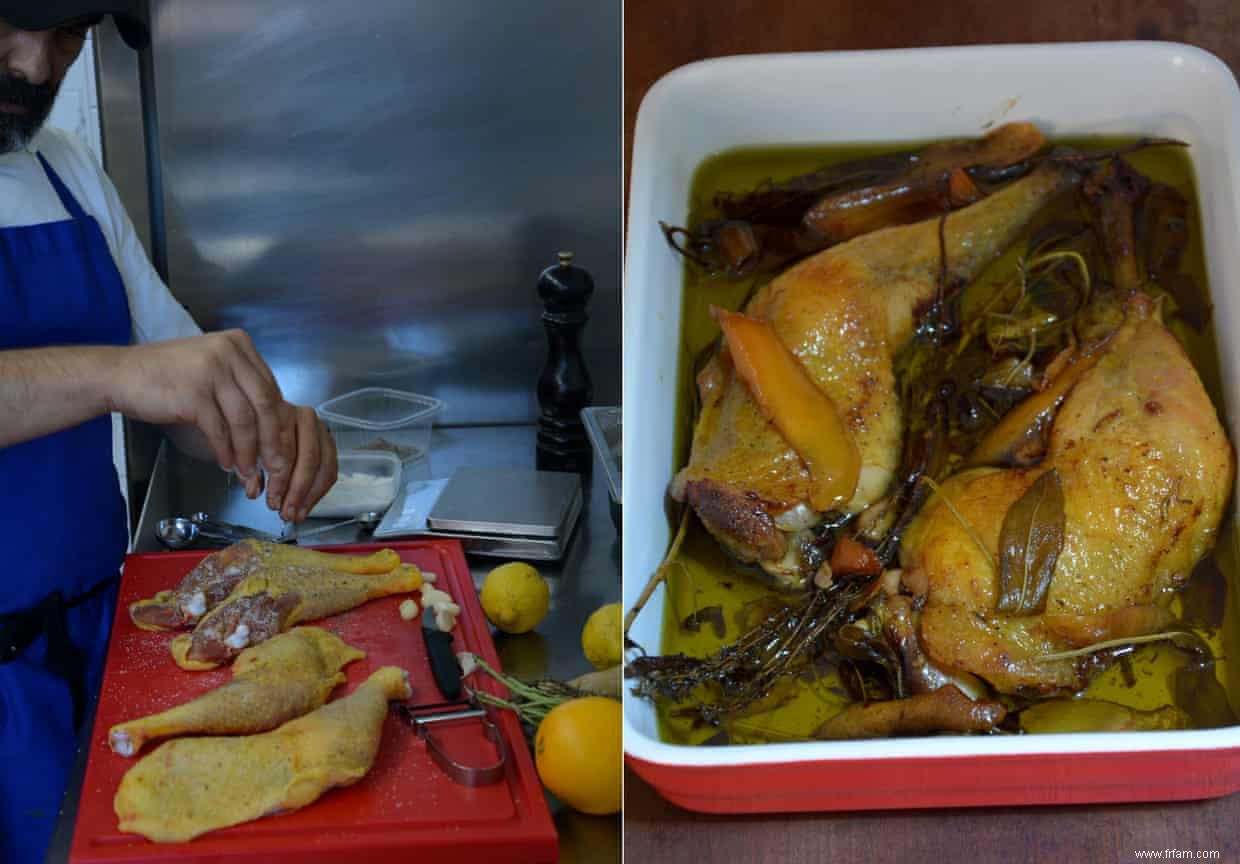 La recette du poulet confit italien de Rachel Roddy 