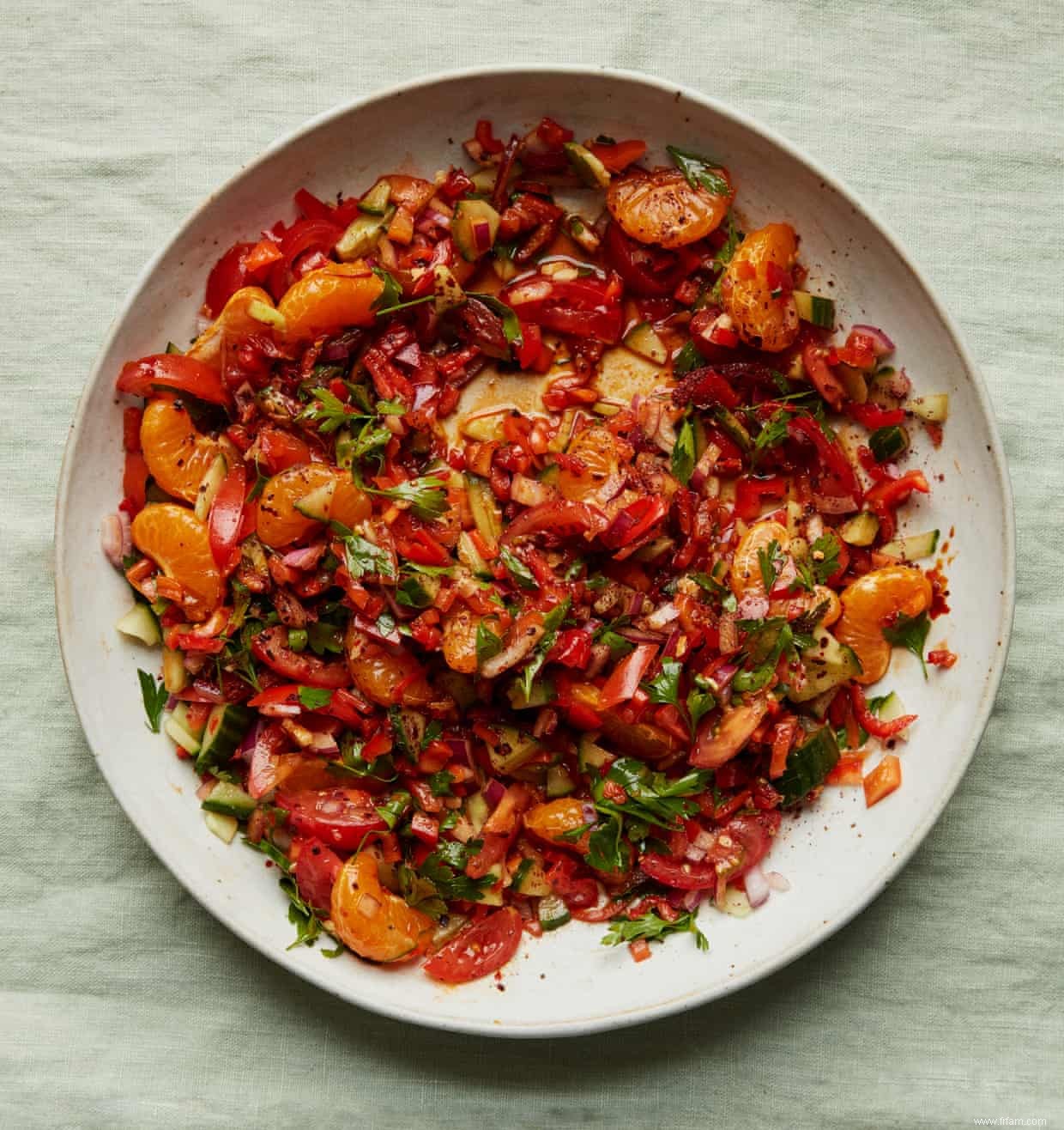 Recettes de salade turque de lahmacun et d esme d Anna Jones 