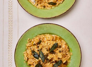 La recette végétalienne de Meera Sodha pour le risotto de céleri-rave à la sauge, aux câpres et à l huile de citron 