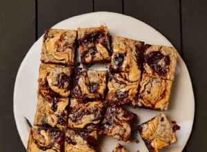 La recette végétalienne de Meera Sodha pour les blondies au beurre de cacahuète 