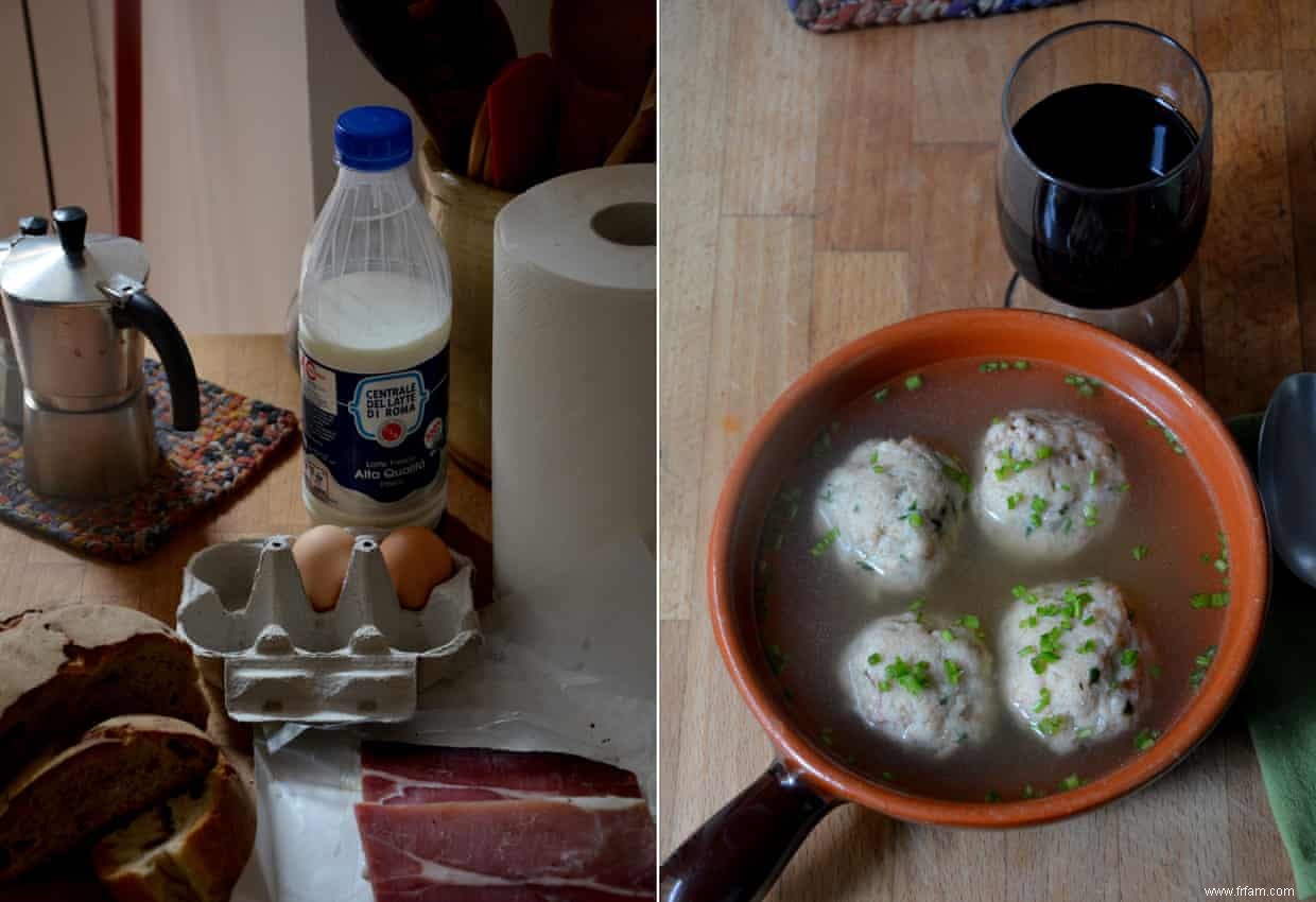 Tyrolienne facile :la recette de boulettes de canederli au bouillon de Rachel Roddy 