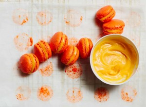 La recette des macarons à la clémentine de Tamal Ray 