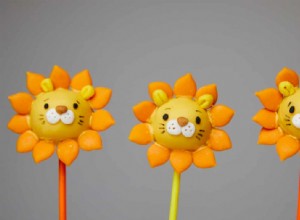 La recette des cake pops au lion de Kim-Joy 